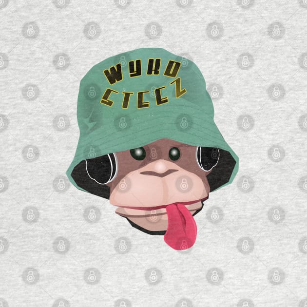 Wykd Steez Headphone Monkey by Wykd_Life